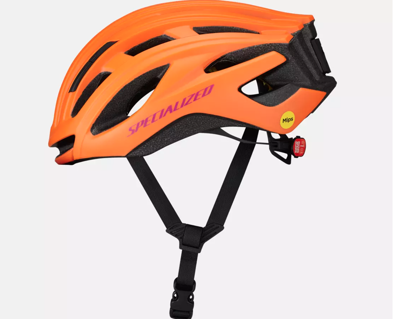 Specialized Propero III ANGI Helmet in Orange-1